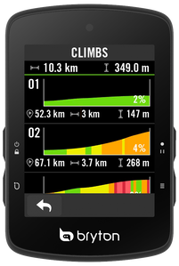 BRYTON Computer Bryton Rider S510 T GPS komputer szett HRM/CAD/SPD BRRIDERS510T