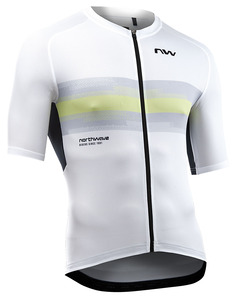 NORTHWAVE MEZ NW FORCE EVO RÖVID M FEHÉR/ZÖLD (MATCHA) 89241077-58-M