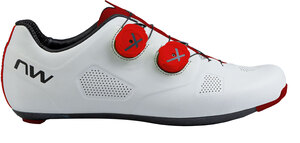 NORTHWAVE Cipő NW ROAD REVOLUTION 40 FEHÉR/FLUO PIROS 80251040-54-40