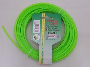 Damil 2.4mm szögletes 15 méter  olasz FIN024/G/SZ