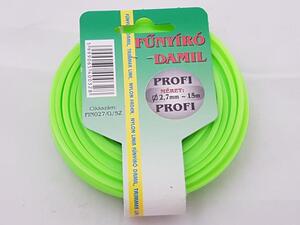 Damil 2.7mm szögletes 15 méter  olasz FIN027/G/SZ