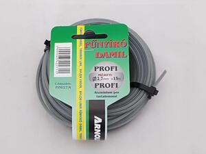 Damil 2.7mm szögletes 15 méter alu  olasz FIN027/A