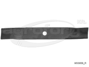 Fűnyíró kés John Deer  464mm, 20.5mm, 1 furatos, utángyártott MOG639/R