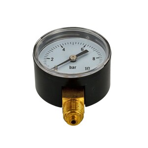 Vízszivattyú nyomásmérő óra AL-KO  10 bár, alsó csatlakozó 30-406142