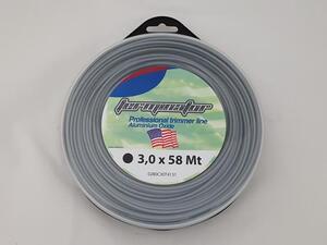 Damil 3.0mm kerek 58 méter  alu bliszteres olasz FIN/T/3.0/0.5/A/B