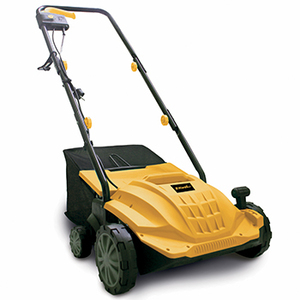 Gyepszellőztető gyűjtős elektromos Riwall REV 3215 1500 w, 32 cm, késes és rugós tengely REV 3215