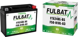 Akkumulátor Fulbat  zselés 12v 21ah -+ polaritású ftx24hl-bs 550982-FU
