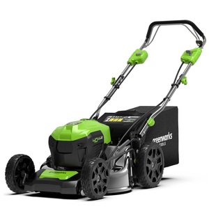 Fűnyíró fűgyűjtős, akkumulátoros, önjáró Greenworks GD40LM46SPK4 40 v, 46 cm, akku- és töltővel 2506807UB-GW