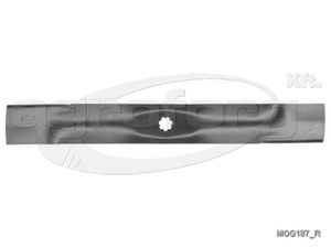 Fűnyíró kés John Deer  540mm, 7 ágú csillag jobbra forgó utángyártott MOG187/R