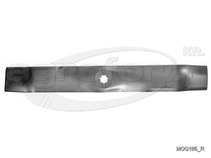 Fűnyíró kés John Deer  540mm, 7 ágú csillag jobbra forgó utángyártott MOG185/R