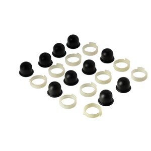 Karburátor szivatógomb Briggs Classic zárt, műanyag tokkal 3/4