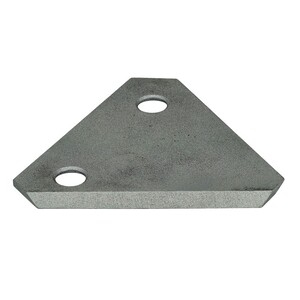 Fűnyíró kés BRill ER200 85x75mm, késfül utángyártott MOG239/R