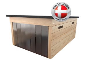 Robotfűnyíró ház Auto-Mow Univerzális teljesen zárt, fa garázs (minden típushoz) 38980296