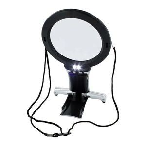 Nyakbaakasztható nagyító 2-LED hidegfehér HOP1001815