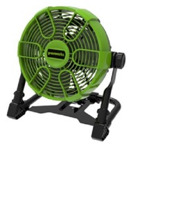 Akkumulátoros ventillátor Greenworks G24FAN 24v akku és töltő nélkül 3501607-GW