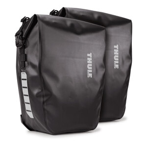 THULE Táska TH PNP Shield Pannier pár, nagy, 25l csomagtartóra fekete 37x20x40 cm, IPX4 TH3205288