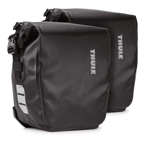 THULE Táska TH PNP Shield Pannier pár, kicsi 13l csomagtartóra fekete 31x18x31 cm TH3205401
