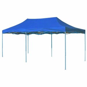 Összecsukható kerti pavilon 2,9x5,7m kék HOP1000737-1