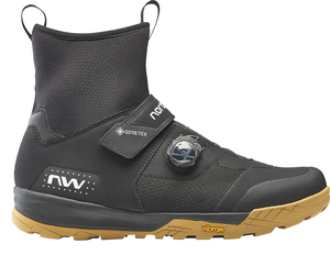 NORTHWAVE Cipő NW MTB KINGROCK PLUS GTX 38 téli, fekete/méz 80224001-16-38
