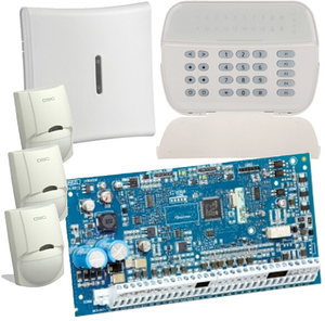 DSC NEO HS2032 + HS2LEDE1 + HSM2HOST8 + 3 db LC100 127653