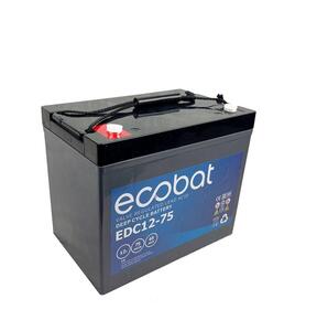 Ecobat gondozásmentes akkumulátor 12V 75Ah EDC 12731020