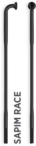 SAPIM Küllő SA Race Inox 14G 295mm J-Bend fekete + Polyax réz 14G 12mm fekete SARA14295Z