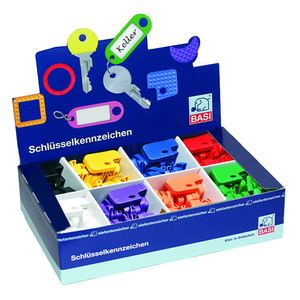 Basi SK 8550 kulcsjelölő sapka vegyes színekben (200 db) B85509000