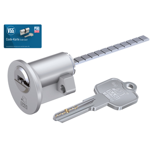 Basi V55EC Nikkel fúrt kulcsos másodzárbetét BVB50400000