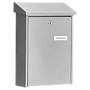 Burg Wachter Daily 5861 SI hagyományos kültéri postaláda Ezüst