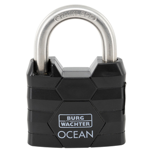 Burg Wachter Ocean 490 Ni 60 biztonsági tengeri lakat BW42160