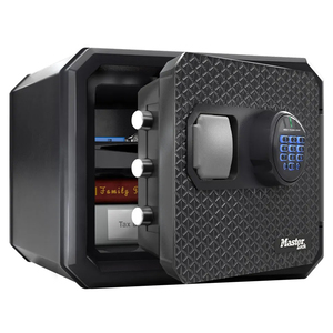 Master Lock FPW082 Fekete tűz- és vízálló széf MLFPW082