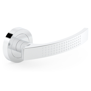 Metal-Bud ASTRA Króm divatos rozettás ajtókilincs MBVAOC