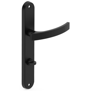 Metal-Bud ASTRA 72 WC Fekete divatos ajtókilincs MBVA7WCZ