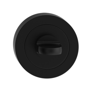 Metal-Bud SNO Fekete WC kerek rozetta MBSNOCZW