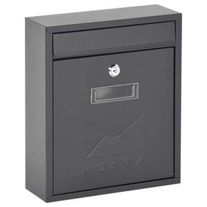 Picco Bella kültéri társasházi postaláda Fekete
