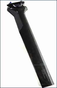 MERIDA Nyeregszár ME Reacto MY27- Carbon 380 mm fényes fekete A2073000955