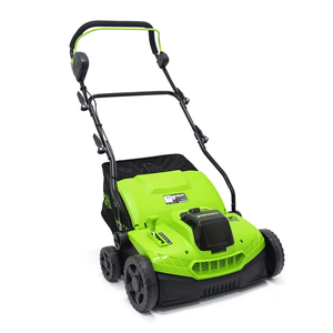 Gyepszellőztető gyűjtős akkumulátoros Greenworks GD40SC36 akku és töltő nélkül 2517607-GW