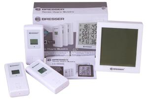 Bresser Temeo Hygro Quadro időjárás állomás fehér 73258