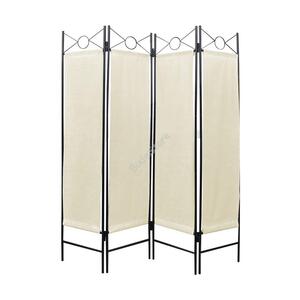 4 paneles térelválasztó paraván bézs HOP1001019-1