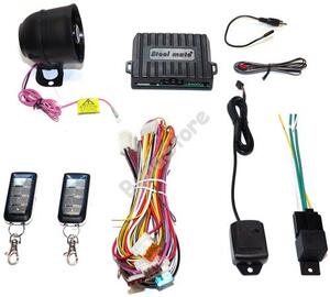 STEEL MATE 838X Autóriasztó FSK ugrókódos rendszerrel 115106