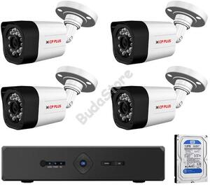 4 infrakamerás megfigyelőrendszer CP PLUS AHD 116478