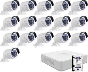 16 infrakamerás megfigyelőrendszer HIKVISION HDTVI 116615
