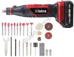 ISKRA  AKKUS MINI KÖSZÖRŰ ÉS FÚRÓGÉP KÉSZLET  ML-MD03-120