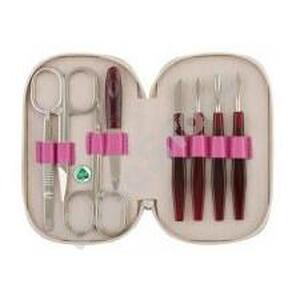 DUP HANY , 8 darabos pink manikűr szett - 2304-01-305