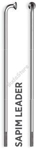 SAPIM Küllő SA Leader Inox 14G 252mm J-Bend fekete + Polyax réz 14G 12mm fekete SALE14252Z