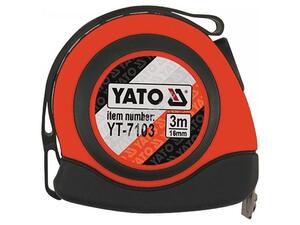 YATO Mérőszalag 3 m/16 mm, mágneses, nylon bevonatú - YT-7103