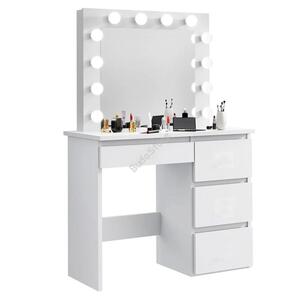 Barcelona fésülködő asztal fehér HOP1001547