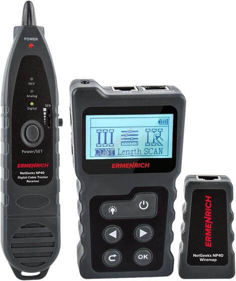 Ermenrich NetGeeks NP40 digitális kábelkövető 82550