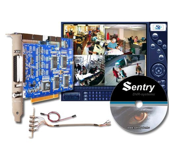 SENTRY 2004 PC alapú digitális megfigyelő kép- és hangrögzítő