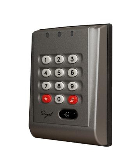SOYAL AR-757H-B szürke Komplett vezérlő és kártyaolvasó AR757HB